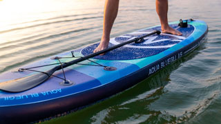 Paddleboarding s rodinou