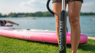 Paddleboarding s rodinou