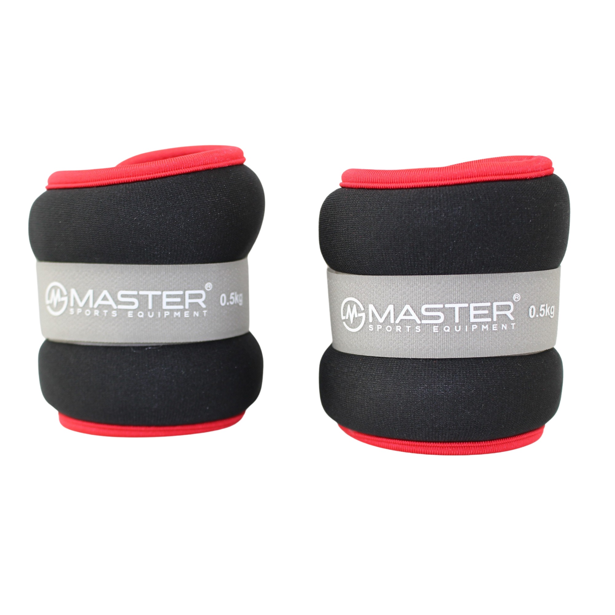 E-shop Kondičná záťaž na zápästie a nohy MASTER 2 x 0,5 kg - neopren