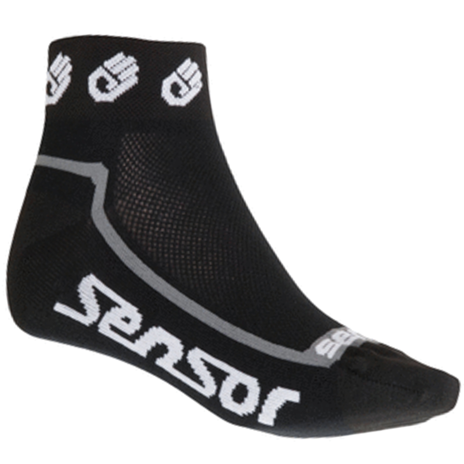 Ponožky SENSOR Race Lite Ručičky čierne - veľ. 9-11