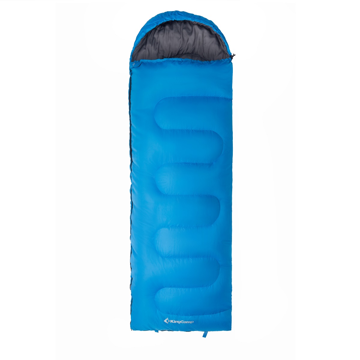 E-shop KING CAMP Oasis 250 modrý - pravý zip