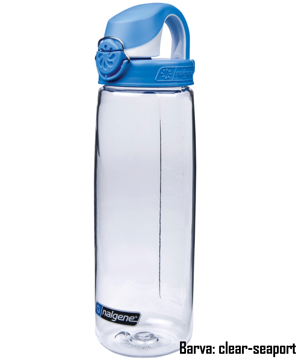 Fľaša NALGENE OTF 0,7 l - clear-blue