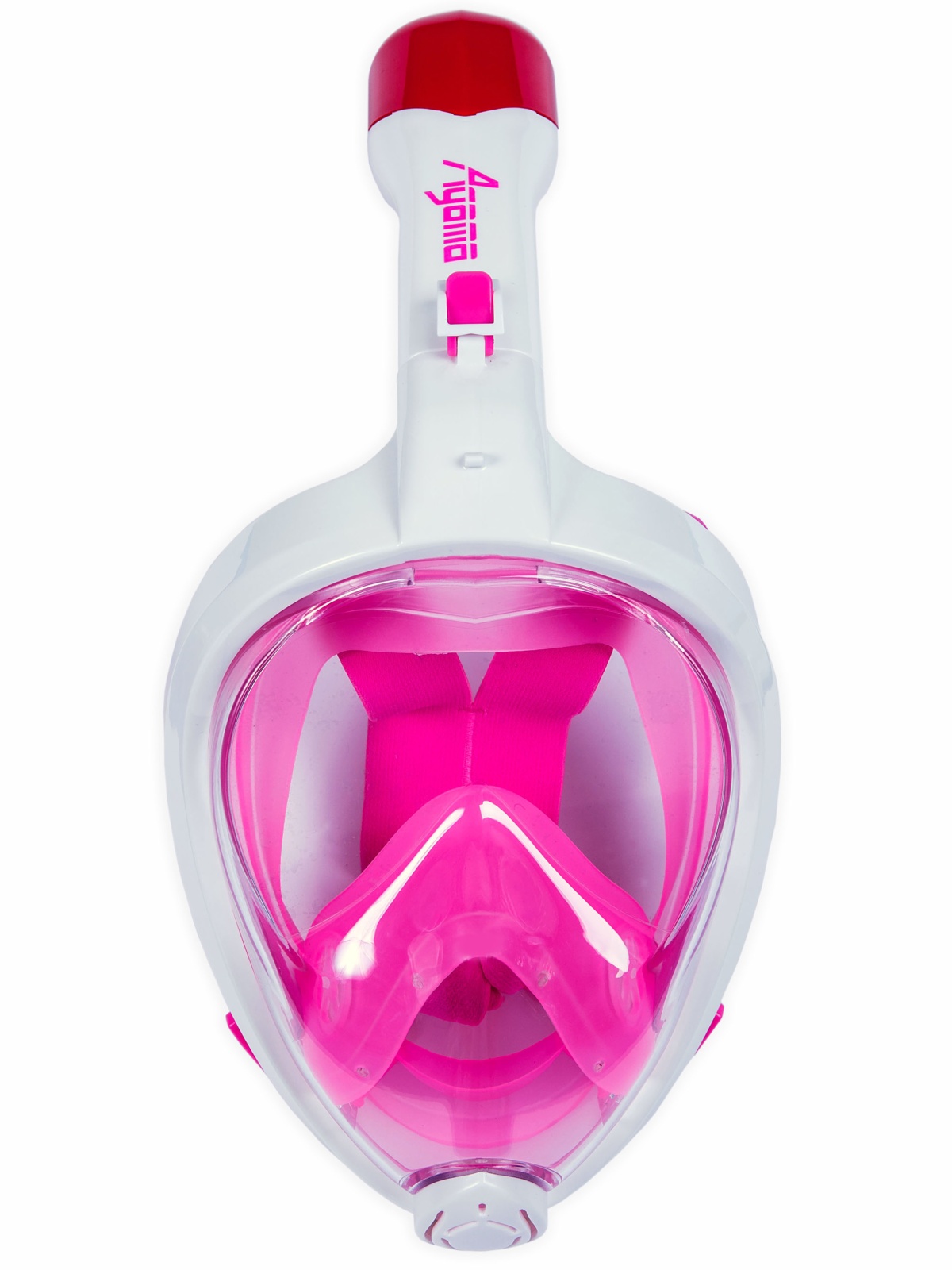 E-shop Celotvárová maska AGAMA Marlin ružová - veľ. L-XL