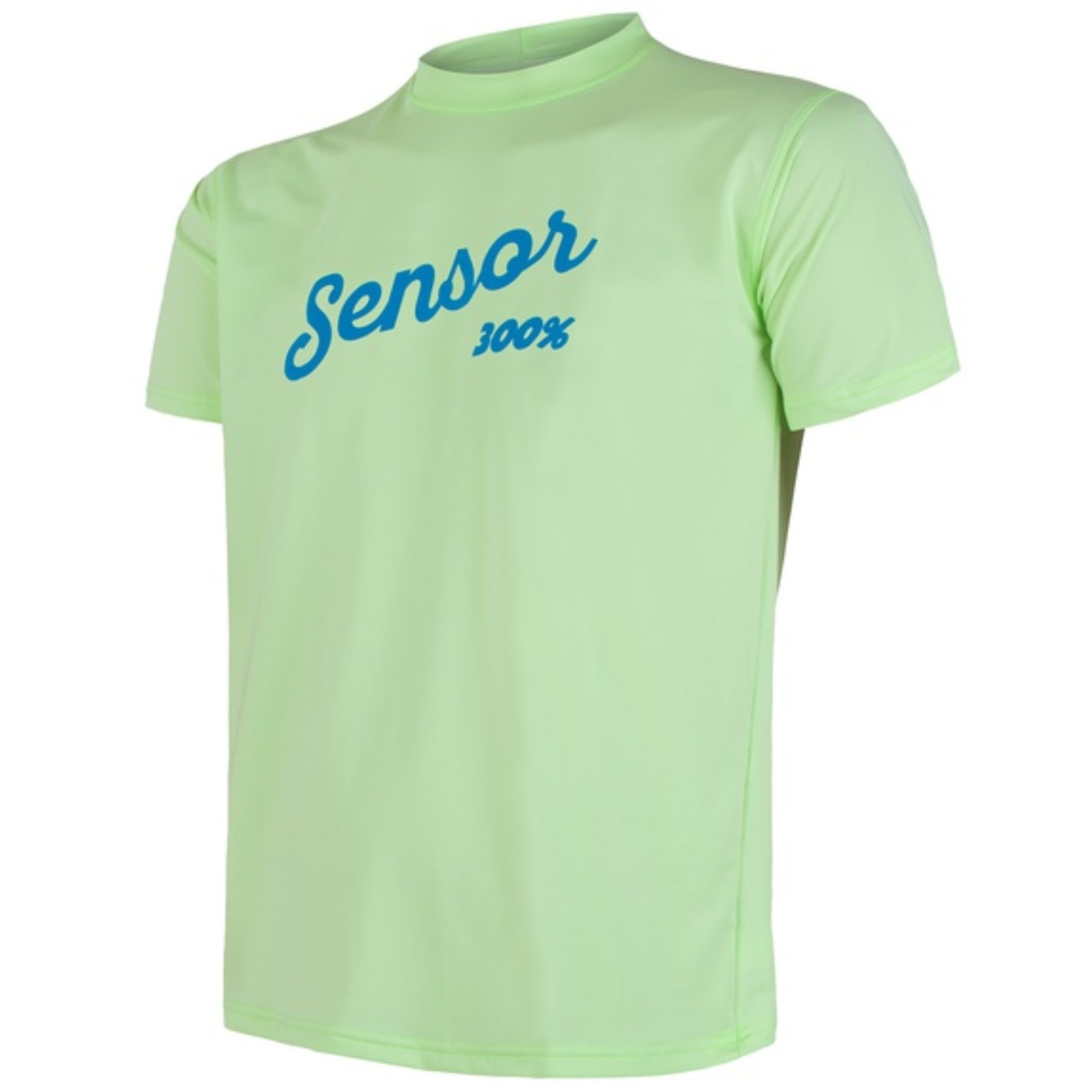 Tričko krátky rukáv SENSOR Coolmax PT Logo pánske zelené