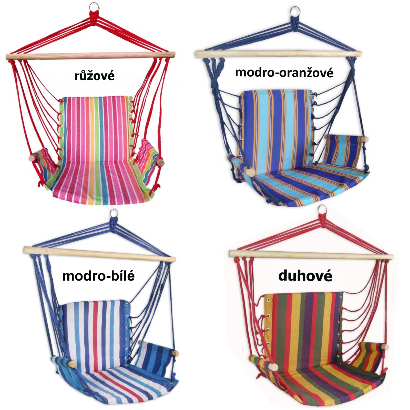 E-shop Hojdacie kreslo SEDCO Bavlna Relax 103 x 56 cm