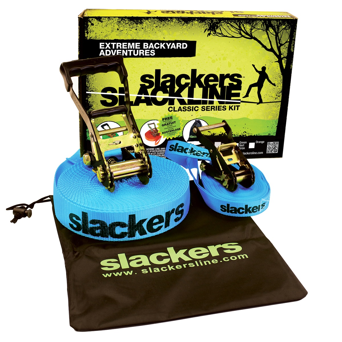 E-shop Slackline SLACKERS Classic - 15 m
