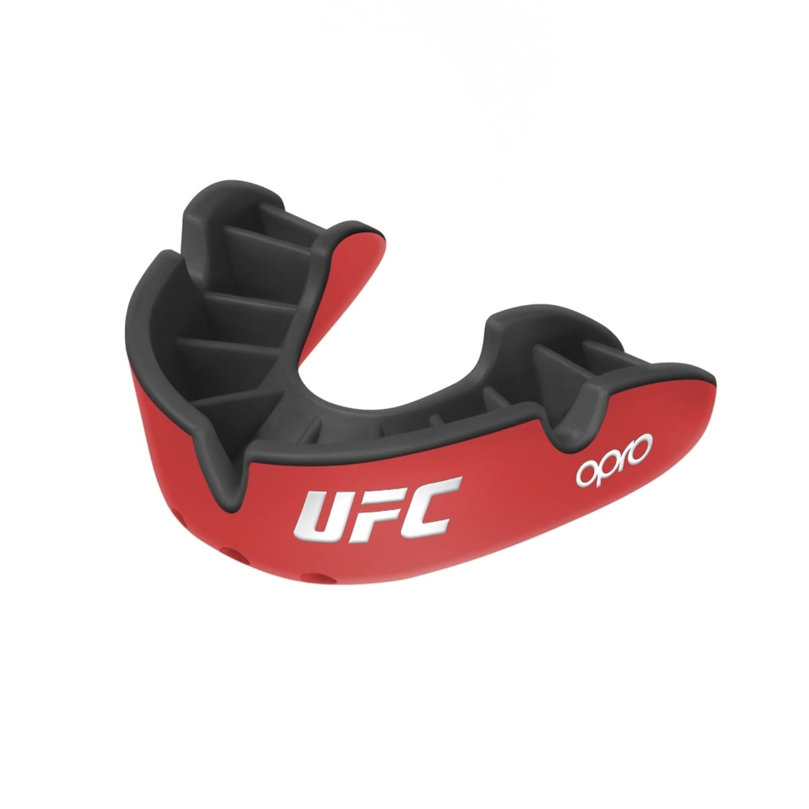 E-shop Chránič zubov OPRO Silver UFC senior - červený