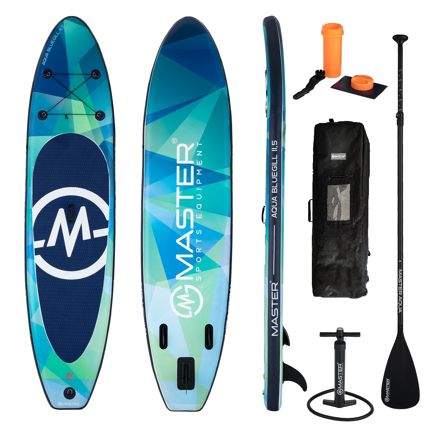 E-shop Paddleboard MASTER Aqua Bluegill - 11.5