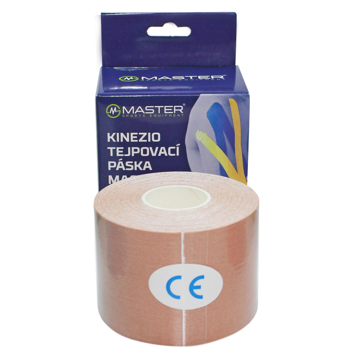 MASTER kinezio tejp 5 cm x 5 m - telová