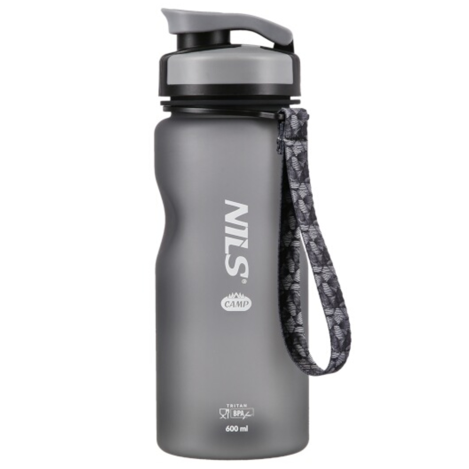 E-shop Tritánová fľaša NILS NC1740 600 ml - čierna