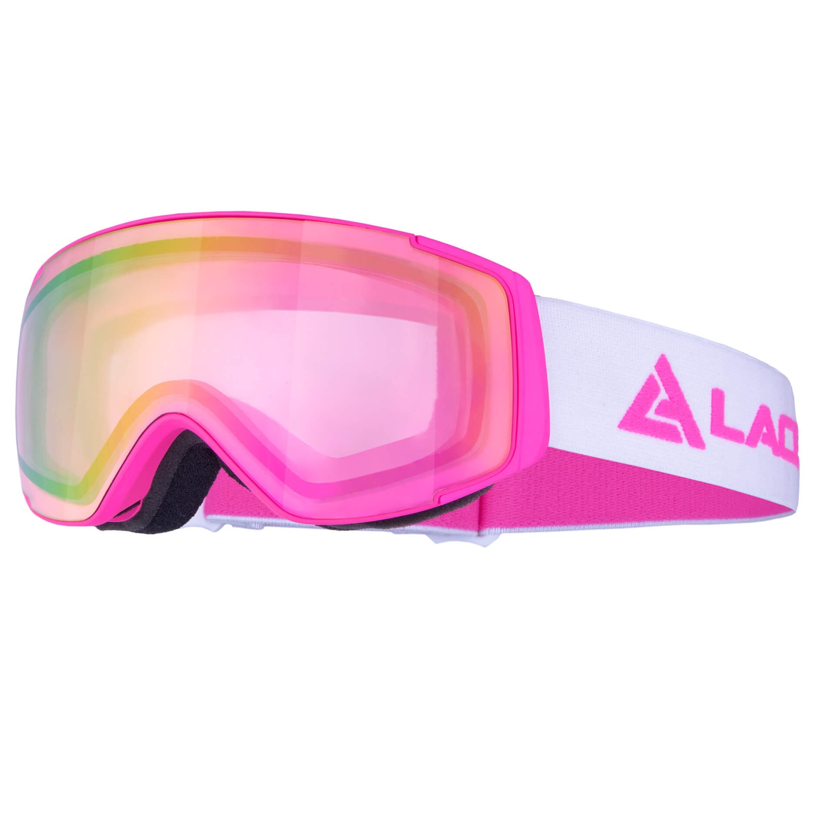 Detské lyžiarske okuliare LACETO Frosty - ružové