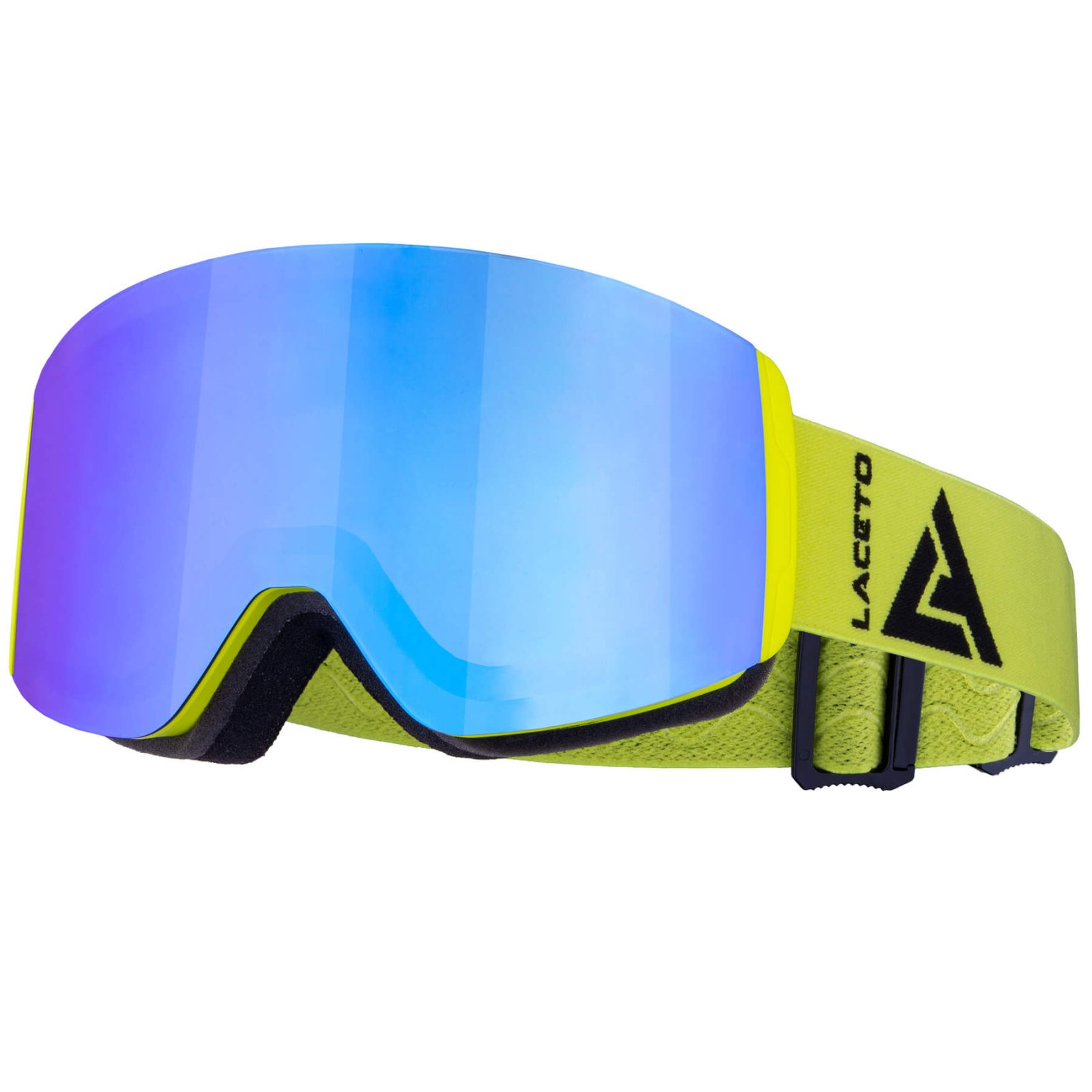 E-shop Lyžiarske okuliare LACETO Snowdrift - zelené