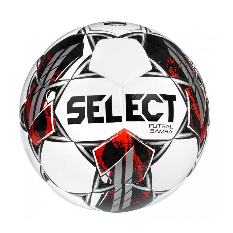 E-shop Futsalová lopta SELECT FB Futsal Samba 4 - bielo-strieborná