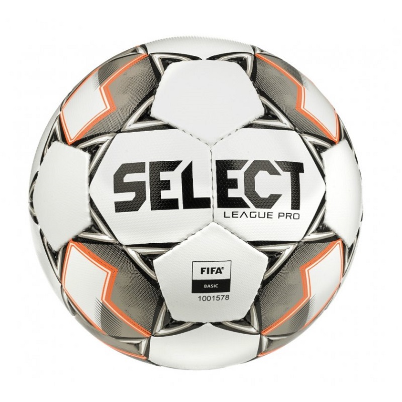 Futbalová lopta SELECT FB League Pro 5 - bielo-šedá