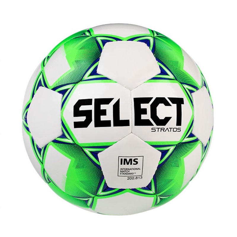 E-shop Futbalová lopta SELECT FB Stratos 4 - bielo-zelená