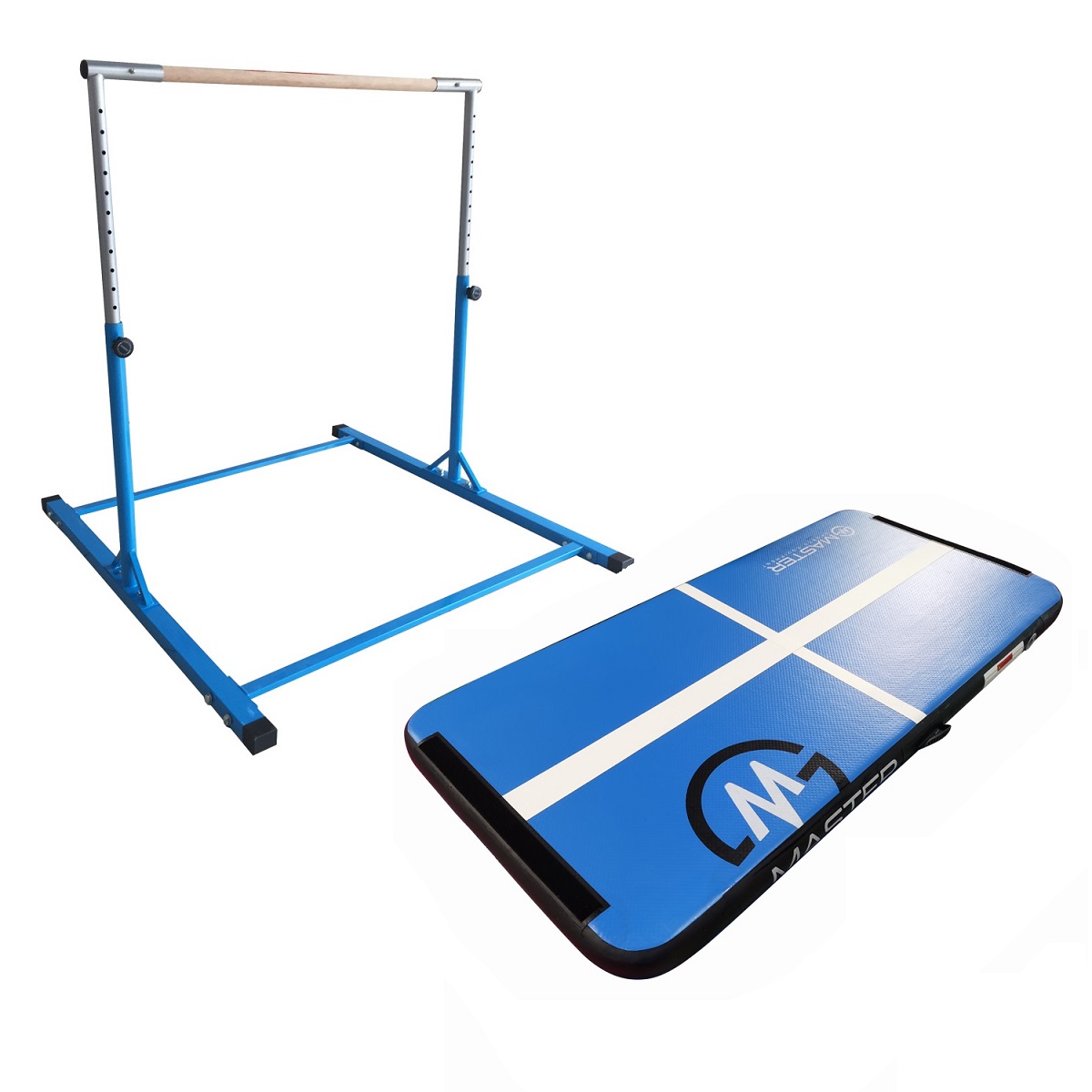 E-shop MASTER gymnastická bradla 150 cm - modrá
