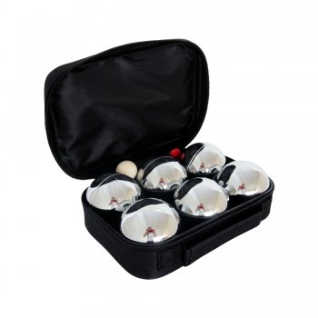 Petanque sada MASTER 6 guli obal nylon