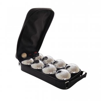Petanque sada MASTER 8 gul obal nylon