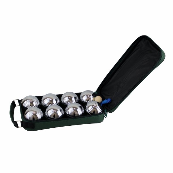 Petanque sada MASTER 8 gul obal nylon