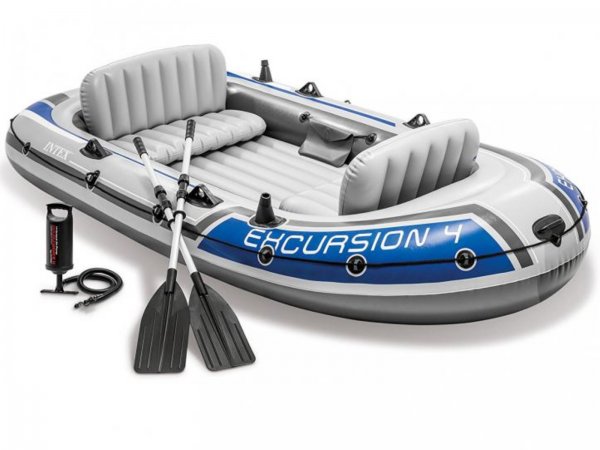 Nafukovací čln INTEX Excursion 4 Set