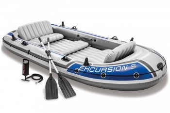 Nafukovací čln INTEX Excursion 5 Set