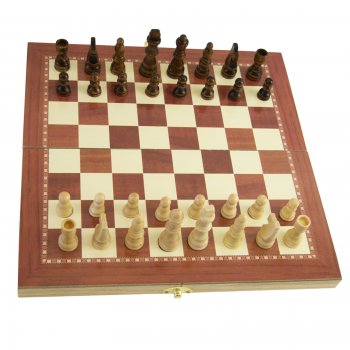 Šachy drevené 96 C02 - 29 x 29 cm