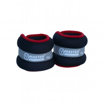 Kondin za na zpstie a nohy MASTER 2 x 1 kg - neopren