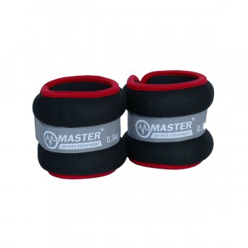 Kondin za na zpstie a nohy MASTER 2 x 0,5 kg - neopren