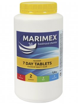 Bazénová chémia MARIMEX 7day tablets 1,6 kg