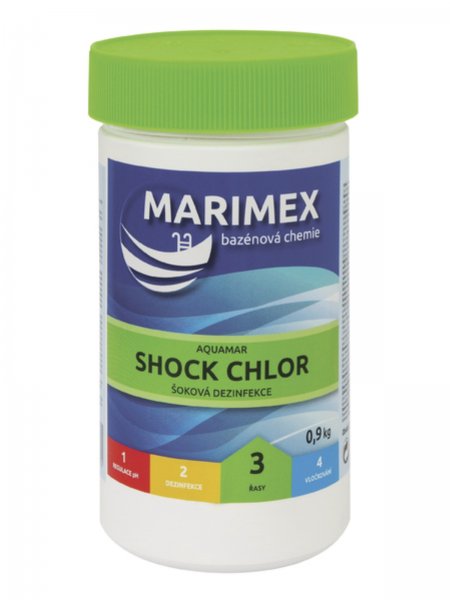 Baznov chmia MARIMEX Chlor Shock 0,9 kg