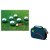 Petanque sada SPARTAN 6 gul obal nylon