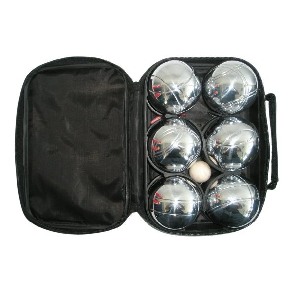 Petanque sada SPARTAN 6 gul obal nylon