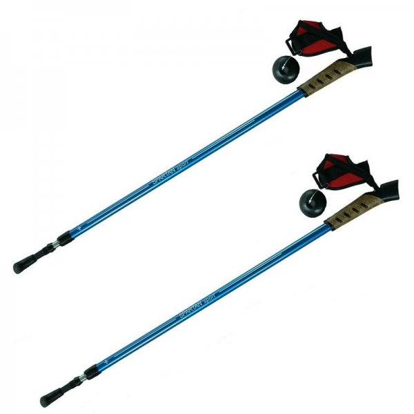 Trekingov palice SPARTAN Nordic Walking - modr