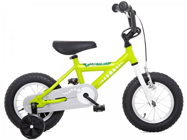 Detsk bicykel YEDOO Pidapi 12 steel - zelen