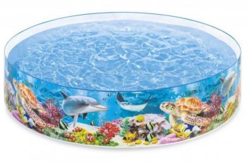 Bazn s pevnou stenou INTEX 244 x 46 cm