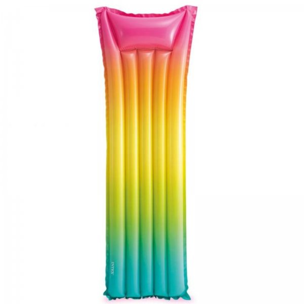 Nafukovacie lehtko INTEX Rainbow Ombre 183 x 69 cm