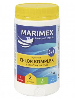 Bazénová chémia MARIMEX Komplex 5v1 1 kg