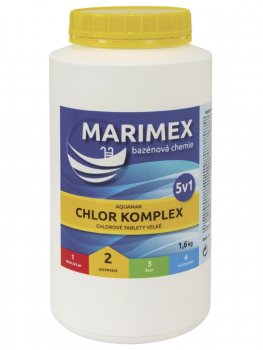 Bazénová chémia MARIMEX Komplex 5v1 1,6 kg