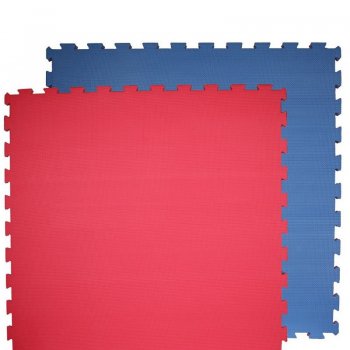 portov podlaha SPARTAN 100 x 100 x 2 cm - modr-erven