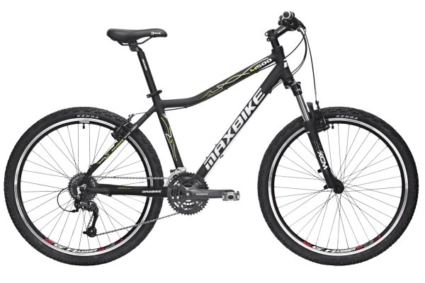 Horsk bicykel MAXBIKE Gede 26 vekos rmu 15'' dmsky - bielo-ruov