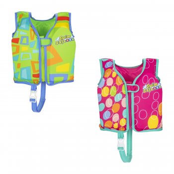 Plaveck vesta BESTWAY Aquastar Swim Vest - S-M - ruov