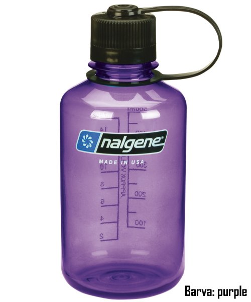 Faa NALGENE Narrow Mouth 0,5 l - purple