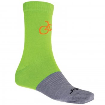 Ponožky SENSOR Merino Wool Tour zeleno-sivé - veľ. 3-5