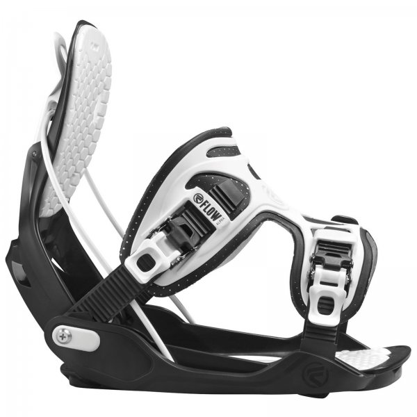 Snowboard viazanie FLOW Alpha pnske biele - ve. L