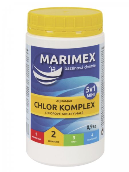 Bazénová chémia MARIMEX Komplex Mini 5v1 0,9 kg