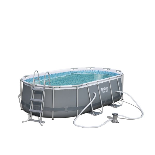 Bazn BESTWAY Power Steel Pool 424 x 250 x 100 cm set s kartuovou filtrciou