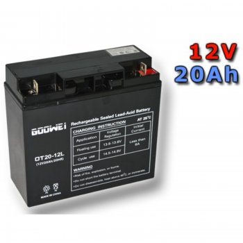 Trakn glov batria GOOWEI OTL20-12 20Ah
