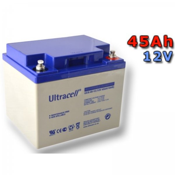 Trakn glov batria ULTRACELL ULTRACELL UCG45-12 45Ah