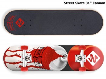 Skateboard STREET SURFING Street Skate 31'' Cannon