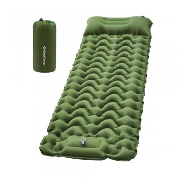 Samonafukovacia karimatka KING CAMP Deluxe 10 - zelen